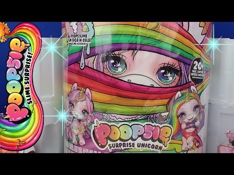 Golden Unicorn Giant Ultra Mega Unicorn Poopsie Slime Surprise DIY Slime Toys