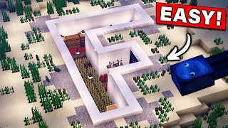 Minecraft Underwater House Build Tutorial 🏡