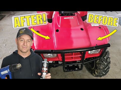 The BEST Way to FIX Faded ATV Plastics!