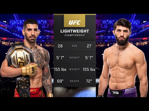 Ilia Topuria vs Arman Tsarukyan | Full Fight & Highlights | Lightyweight Title - UFC 5