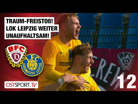 Freistoß-Meisterwerk! Lok weiter unaufhaltsam: BFC Dynamo - Lok Leipzig | Regionalliga Nordost