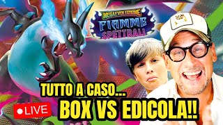 Pokemon Fiamme SPETTRALI! Si pulla di più in EDICOLA o da un BOX da 36 pacchetti?