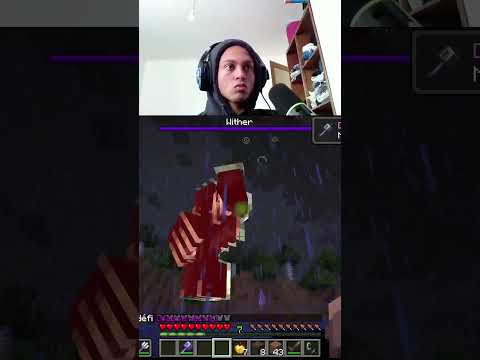Wither is not so hard 😂 #gaming #minecraft #minecraftfunny #minecraftmemes