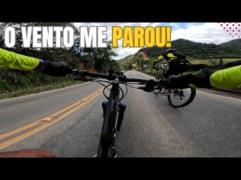 O Vento contra que travou as descidas de Santa Maria de Jetibá! 