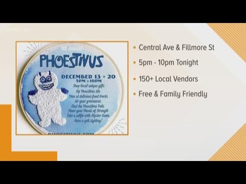 Phoestivus holiday market features unique gifts