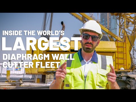 Inside the World’s Largest Diaphragm Wall Fleet