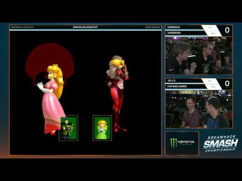 DHA 2017 SSBM Doubles - A | Armada & A | Android Vs. Jello & PapaNoJohns - Smash Melee