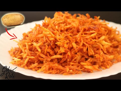 MAKE THIS SPICY SNACK WITH A POTATO IN 15 MINUTES - GolRoti