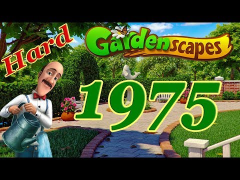 GardenScapes Hard level 1975
