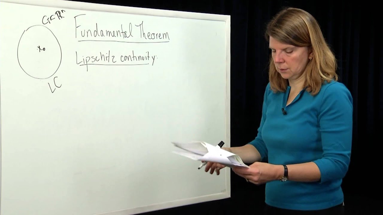 EECS- Module 13 -Fundamental Theorum of Ordinary Differential Equations