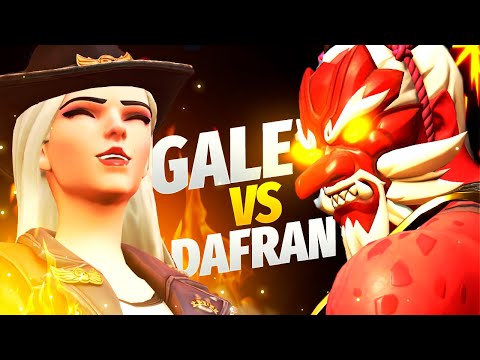 Gale Ashe + Kephrii VS Dafran Hanzo! [ Overwatch Season 35 Top 500 ]