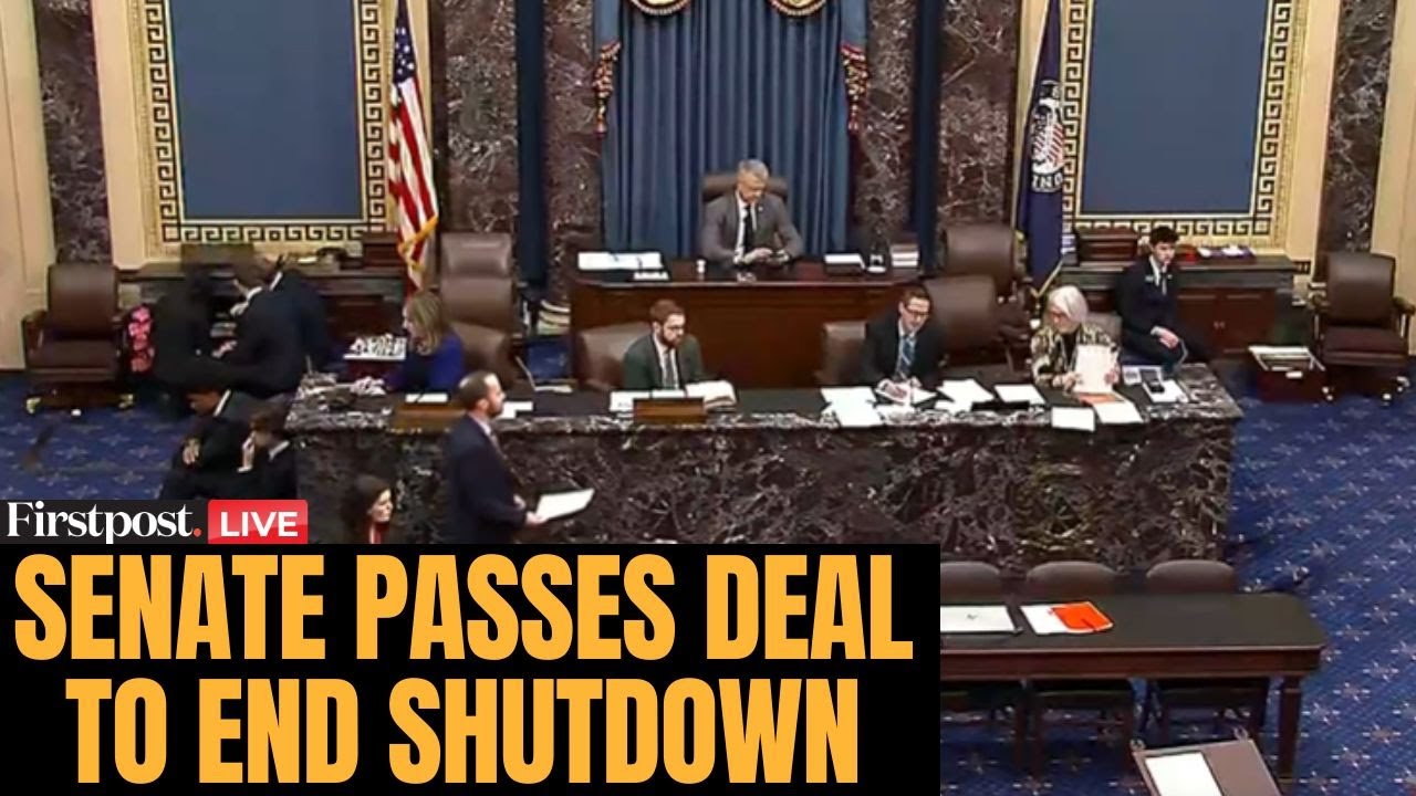 US Shutdown Ends LIVE: Senate Passes Deal to Reopen Government After Record 40 Days | N18G
