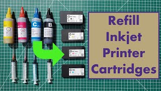 Refill Inkjet Printer Cartridges