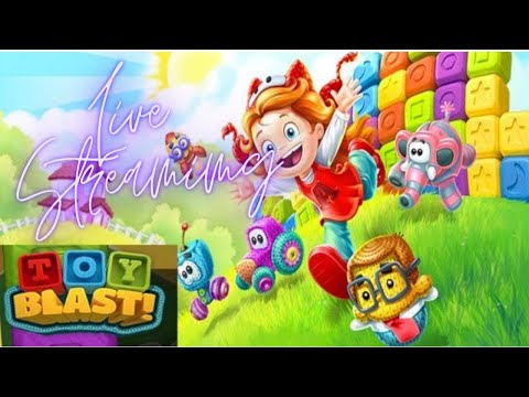 #toyblast #livestream #nocopyrightgameplay Toy Blast level 3371 to 3400  | Live Streaming
