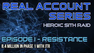 8.4 MILLION IN PHASE 1 WITH JTR ON MY REAL ACCOUNT  |  SWGoH hSTR