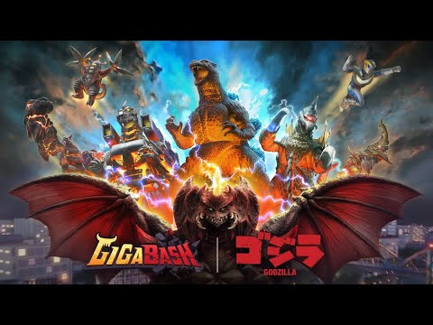 Godzilla vs Destoroyah vs Gigan vs Kiryu | GigaBash - Online Battles Gameplay