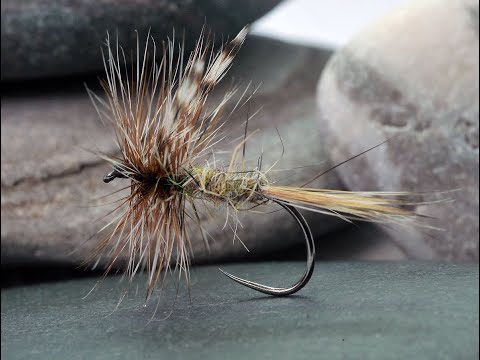 How to tie an Adams Dry Fly