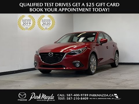 2015 Mazda Mazda3 Sport GT Review   - Park Mazda