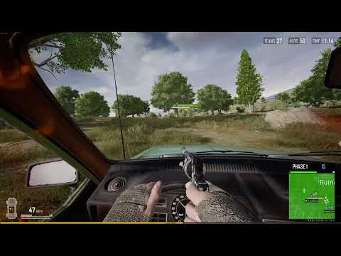 PUBG new DRIVER SHOOTING mechanic REVOLVER IS SICK