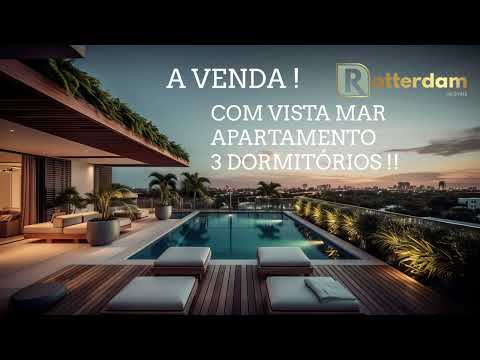 12424 | APARTAMENTO 3 DORMITORIOS, CAPÃO DA CANOA, RS. COM VISTA MAR ETERNA.