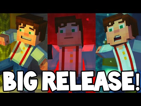 BigB - Minecraft Story Mode - EPISODE 6-8 - BIG RELEASE! "Adventure Pass"