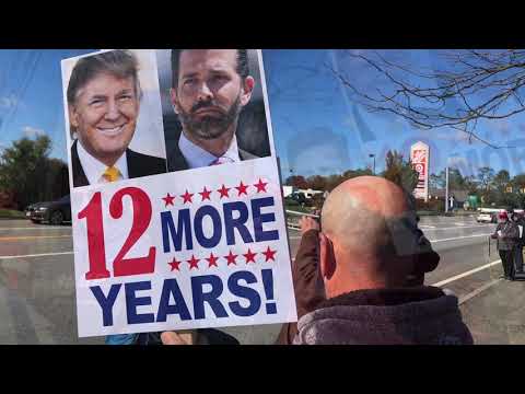 Trump Standout In Taunton, MA - Oct. 17, 2020