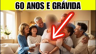 Aos 60 anos e já avó, mulher realiza o sonho de ser mãe pela 2ª vez