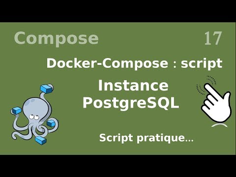 Docker compose 17 Script instance postgresql
