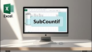 Download the video "Excel SUBCOUNTIF: How to Remove Exact 0 Values for Accurate Results"