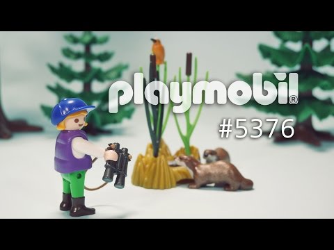 Playmobil #5376 Animal researcher, game tool Review 플레이모빌 수달을 관찰하는 아이 스페샬 플러스 리뷰