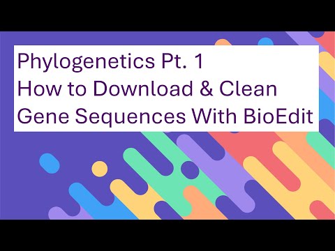 Phylogenetics Tutorial- Download & Clean Gene Sequences With BioEdit