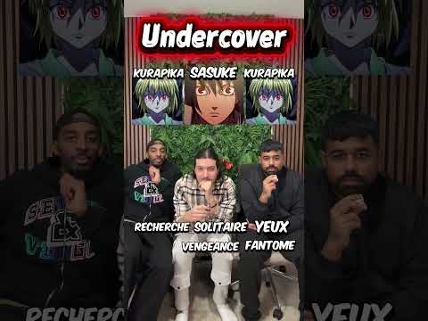 Jeu Undercover manga / anime spécial Naruto Hunter x Hunter #anime #manga #naruto #hunterxhunter