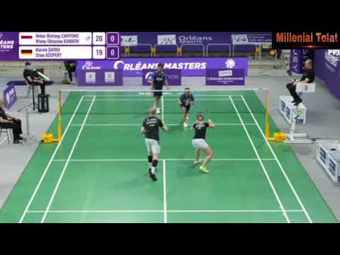 Akbar Bintang Cahyono/Winny Octavia Kandow Vs Marvin Datko / Stine Kospert II Orleans Masters