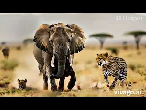 Elephant vs Cheetah