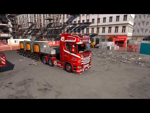 ETS2 Promods 2.30 Rebuilt: London - Portsmouth New Gen Scania V8 Stock Sound v 1.1