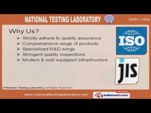Construction material testing services, preferred analysis t...