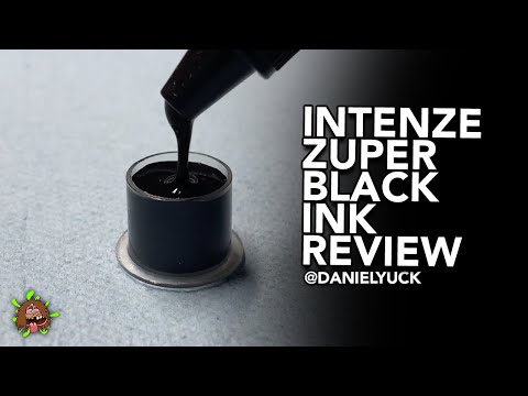 Intenze Zuper Black Tattoo Ink Review