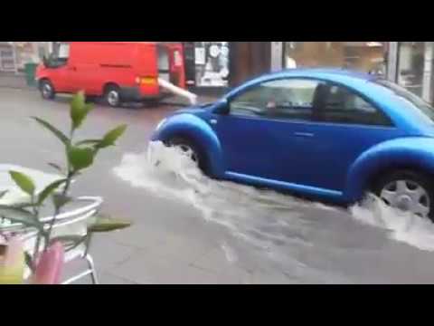 Prestatyn Flood 19-07-2017 1 of 2