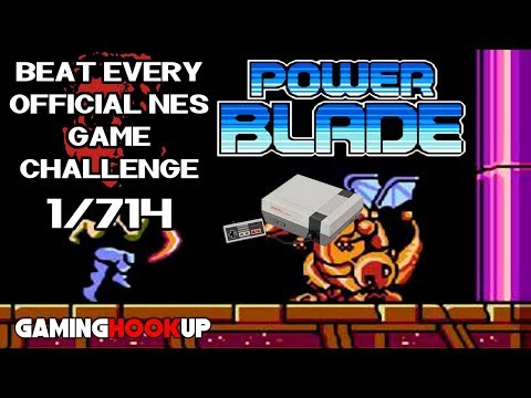 Beat Every LICENSED NES Game | Power Blade (1990) | 1 / 714