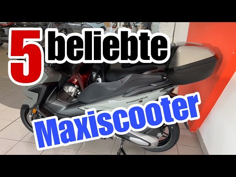 Die 5 beliebtesten Maxiroller! Roller oder Motorrad?  Was im Zweifel nehmen, wenn man kein PKW hat?