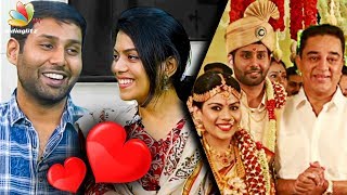 Aadhav Kannadasan & Vinodhnie's Love Story : Interview | Tamil Actors Wedding video