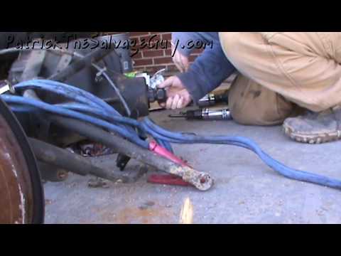 Dana 80 Pinion and Bearing Removal