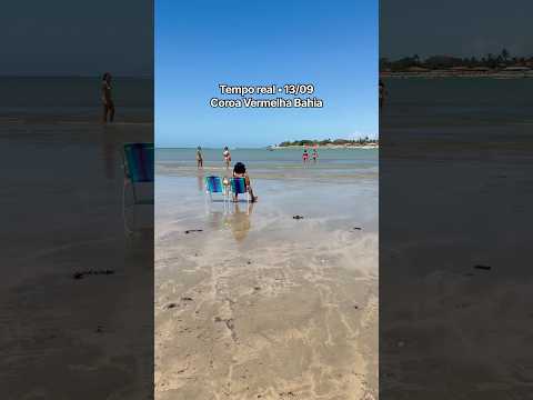 Tempo real: Praia de Coroa Vermelha, Santa Cruz Cabrália Bahia - 13/09/2026