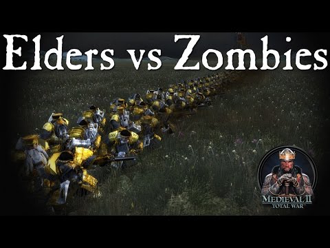 Dwarf Elders vs 5000 Zombies - Call of Warhammer - Medieval 2 Total War Mod