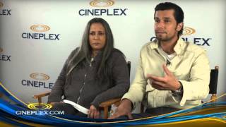 Deepa Mehta and the cast of Beeba Boys video