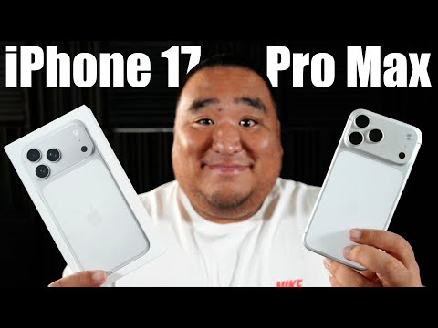 ASMR | iPhone 17 Pro Max Unboxing + First Reaction