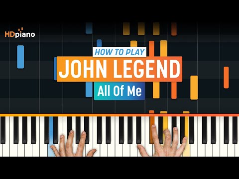 How to Play "All of Me" by John Legend | HDpiano Piano Tutorial (Original)