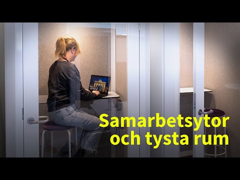 Samarbetsytor och tysta rum - Lärcentrum Gottsunda