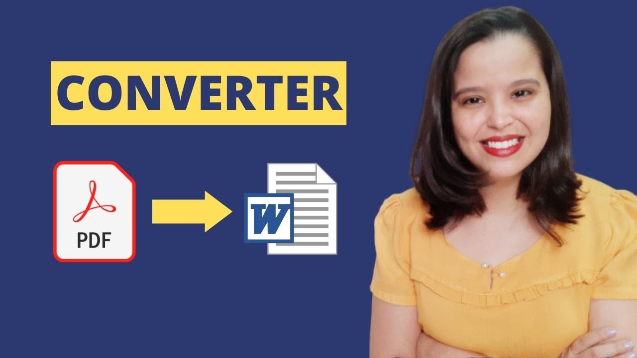 COMO CONVERTER PDF PARA WORD FÁCIL