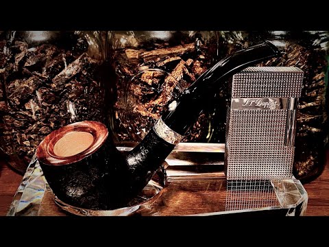 Barling Trafalgar Fossil 1823 Pipe Review #pipes #barlingpipes #trafalgarfossil #ytpc